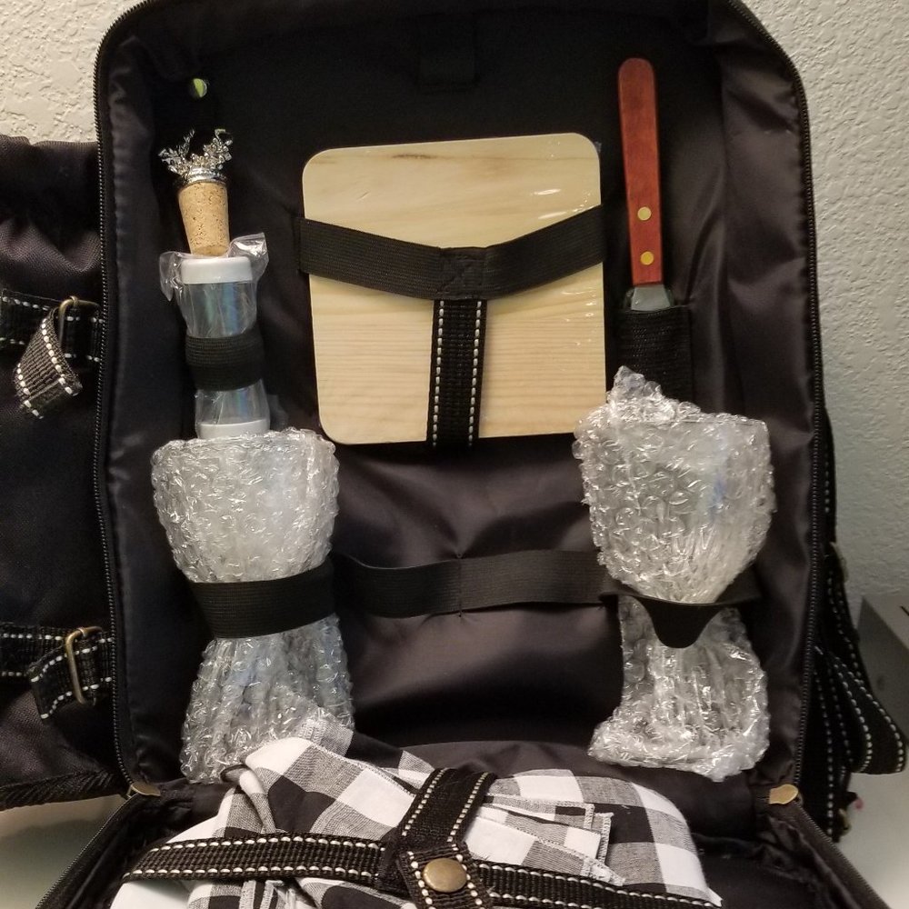 Picnic Backpack, New - Picture 2 of 5